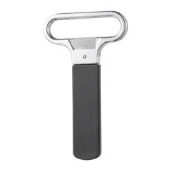 Dorre Abrebotellas y sacacorchos Vale 11 x 6,4 x 1 cm, -plata Negro