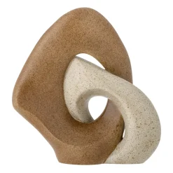 Bloomingville Adorno Esad 21,5 cm, beige-marrón BeigeMarrón Sale