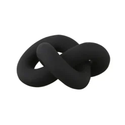 Cooee Design Detalles Decorativos<Adorno Knot Table large, Black Negro