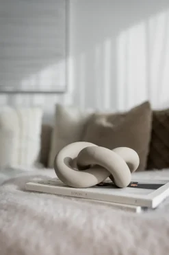 Cooee Design Detalles Decorativos<Adorno Knot Table large, Sand Beige