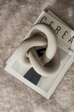 Cooee Design Detalles Decorativos<Adorno Knot Table large, Sand Beige