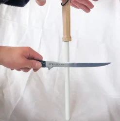Satake Afiladores De Cuchillos<Afilador de cuchillos cerámico , 24 cm BeigeBlanco