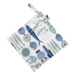 Almedahls Manoplas De Horno Y Agarradores|Manoplas De Horno Y Agarradores<Agarrador Picknick 23x23 cm estampado pequeño, Azul-beige AzulBeige