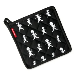 Solstickan Design Agarrador Solstickan 22x22 cm, Negro Best