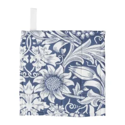 Klippan Yllefabrik Manoplas De Horno Y Agarradores|Manoplas De Horno Y Agarradores<Agarrador Sunflower 20x20 cm, Dark denim Azul