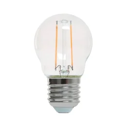 Airam Lámpara de filamento LED - globo E27, claro, no regulable, 2,5w Transparente Online