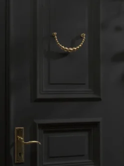 Garden Glory Detalles De Jardín Y Accesorios De Exterior<Aldaba para puerta , Brushed brass Color dorado