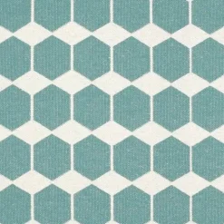 Brita Sweden Alfombra Anna, grande aqua, 150 x 200 cm Azul