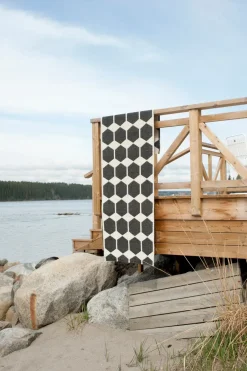 Brita Sweden Alfombras De Exterior|Alfombras De Plástico<Alfombra Anna, grande negro, 150 x 200 cm Rosa