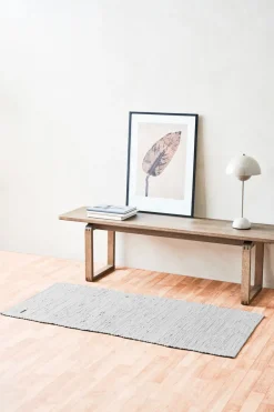 Rug Solid Alfombras Tejidas Y De Algodón<Alfombra Cotton 60x90 cm, light grey ( claro) Gris