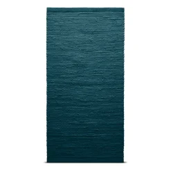 Rug Solid Alfombras Tejidas Y De Algodón<Alfombra Cotton 60x90 cm, Petroleum ( petróleo) Azul