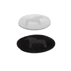 Etol Design Alfombra Dala Ø55 cm, Blanco Hot