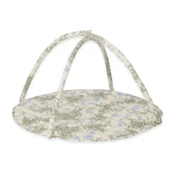 Garbo&Friends Alfombra de actividades acolchada satin Plumbago, Ø90 cm Beige Discount