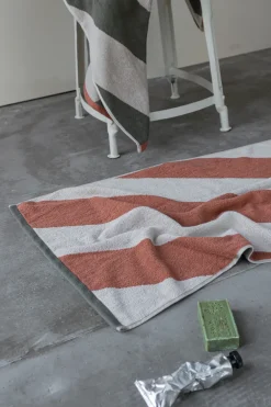Mette Ditmer Alfombras De Baño<Alfombra de baño Diagonal 50x80 cm, Ladrillo Marrón