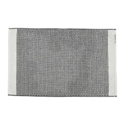Mette Ditmer Alfombras De Baño<Alfombra de baño Grid 50x80 cm, Negro-off white NegroBlanco