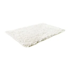 Etol Design Alfombra de baño Rasta, pequeña, Blanco New