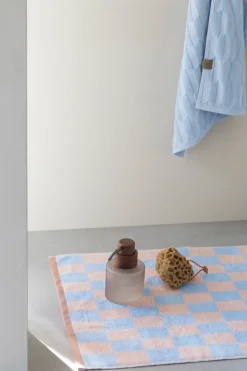 Mette Ditmer Alfombras De Baño<Alfombra de baño Retro 50x80 cm, Light Blue Azul