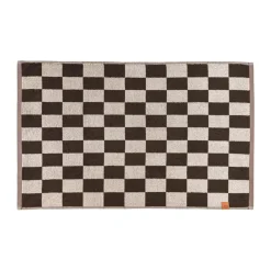 Mette Ditmer Alfombra de baño Retro 50x80 cm, Chocolate Marrón Best