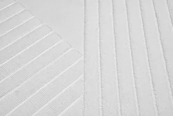 NJRD Alfombra de baño Stripes 50x90 cm, Blanco Online