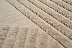 NJRD Alfombra de baño Stripes 50x90 cm, Beige Online