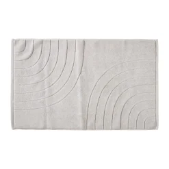 Zone Denmark Alfombra de baño Time 50x80 cm, Soft grey Gris Online