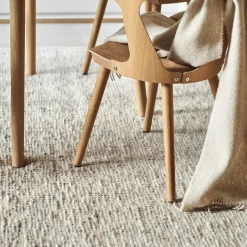 Scandi Living Alfombras De Lana<Alfombra de lana Fawn blanco, 170x240 cm BeigeBlanco