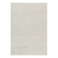 Scandi Living Alfombras De Lana<Alfombra de lana Flock natural, 170x240 cm Blanco