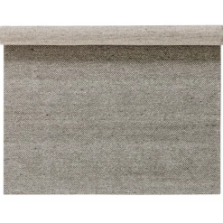 Scandi Living Alfombra de lana Flock natural, 200x300 cm Gris