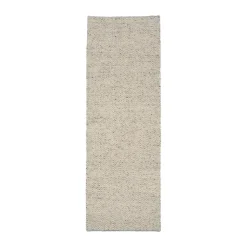 Scandi Living Alfombras De Pasillo|Alfombras De Lana<Alfombra de lana Furrow blanco natural/gris, 80x240 cm BlancoGris