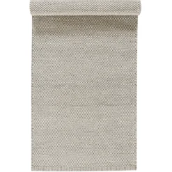 Scandi Living Alfombra de lana Lea blanco natural, 80x240 cm Beige Best