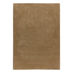 NJRD Alfombras De Lana<Alfombra de lana Levels circles , 200x300 cm Beige