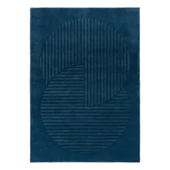 NJRD Alfombras De Lana<Alfombra de lana Levels circles , 200x300 cm Azul