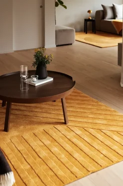 NJRD Alfombras De Lana<Alfombra de lana Levels stripes , 170x240 cm Amarillo