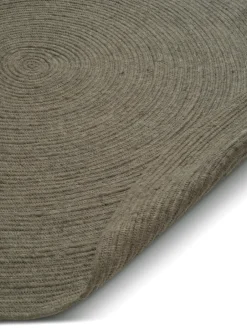 Classic Collection Alfombras Redondas<Alfombra de lana Merino redonda Ø240 cm, Dark green Verde