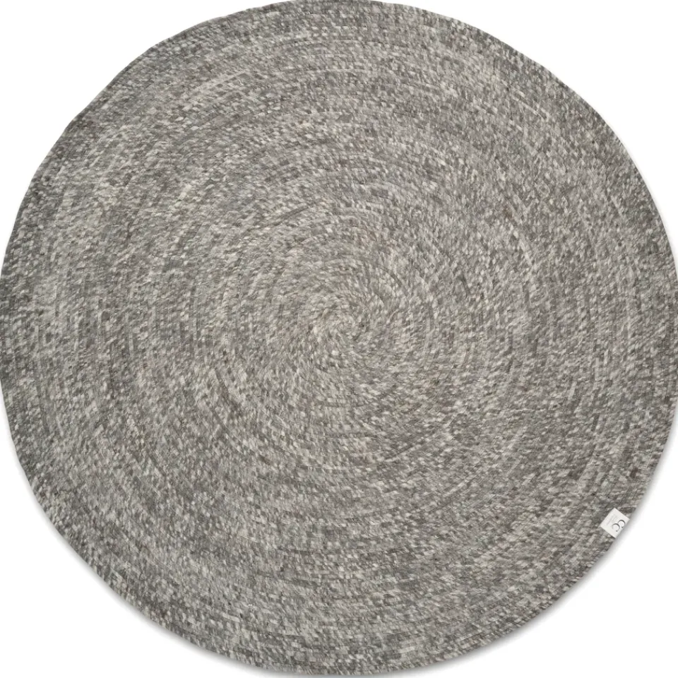 Classic Collection Alfombras Redondas<Alfombra de lana Merino redonda Ø160 cm, Gris