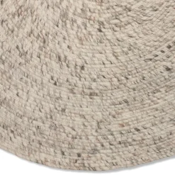 Classic Collection Alfombras Redondas|Alfombras Tejidas Y De Algodón<Alfombra de lana Merino redonda Ø160 cm, Beige