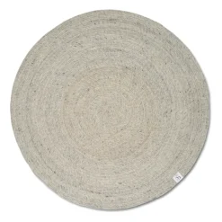 Classic Collection Alfombras Redondas<Alfombra de lana Merino redonda Ø200 cm, Concrete Gris