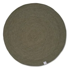 Classic Collection Alfombras Redondas<Alfombra de lana Merino redonda Ø160 cm, Dark green Verde