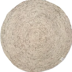 Classic Collection Alfombras Redondas<Alfombra de lana Merino redonda Ø200 cm, Beige