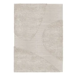 Layered Alfombra de lana Punja plasma 160x230 cm, Sand melange Beige Clearance
