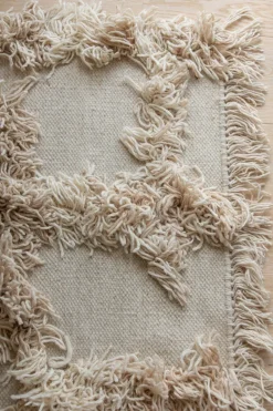 Classic Collection Alfombra de lana Rio 250x350 cm, Beige Sale