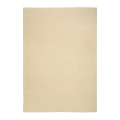 Scandi Living Alfombra de lana Terrain natural, 200x300 cm Blanco Discount