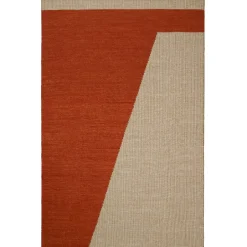 Chhatwal & Jonsson Alfombras Tejidas Y De Algodón|Alfombras De Lana<Alfombra de lana Una 230x320 cm, Rust-beige-off white Rojo