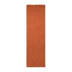 Chhatwal & Jonsson Alfombra de pasillo Nanda, Rust Melange, 80x250 cm Marrón Best
