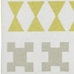 Brita Sweden Alfombra de plástico Paris, amarillo-gris GrisAmarillo Clearance