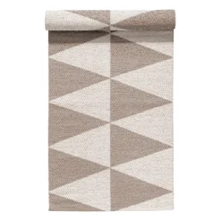 Scandi Living Alfombra de plástico Rime greige, 70x250cm Beige Outlet