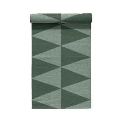 Scandi Living Alfombra de plástico Rime , 70x150cm Verde Clearance