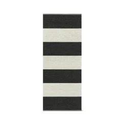 Kasthall Alfombras De Pasillo<Alfombra de recibidor Wide Stripe Icon, Midnight black 200x85 cm Negro