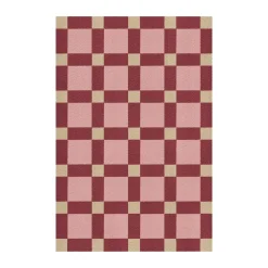 Layered Alfombras De Yute Y Fibras Naturales<Alfombra de yute Evelina Kroon 250x350 cm, Plum punsch RojoRosaBeige