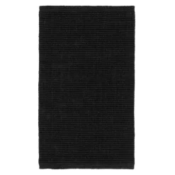 Dixie Alfombra de yute Fiona , 70 x 120 cm Negro Clearance